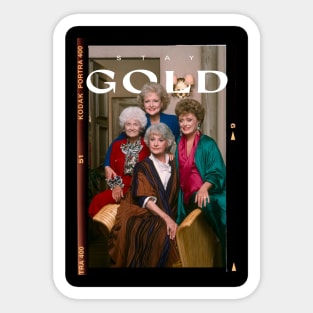 Golden girls uhyu Sticker